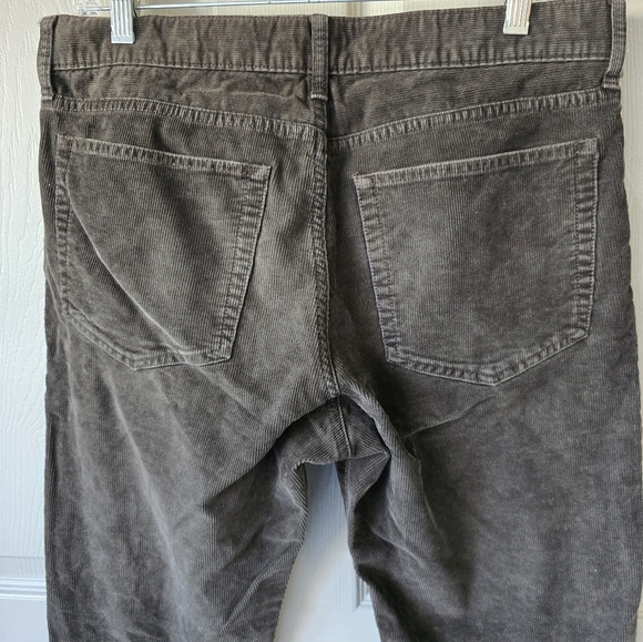 J.Crew Men's Corduroy Pants 32x32 Green Straight Leg Flex Retro - Picture 11 of 12